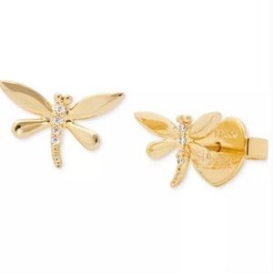 Kate Spade Take The Leap Delicate Dragonfly Earrings NWT